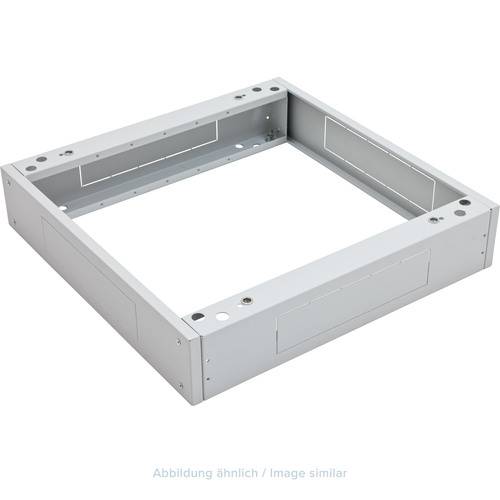 Triton RAC-PO-X88-XD 19 Sockel, 800x800x120mm mit Filter, 1900kg, grau Netzwerk-Infrastruktur Stand