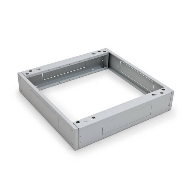 Triton RAC-PO-X82-XD 19 Sockel, 800x1200x120mm mit Filter, 1900kg, grau Netzwerk-Infrastruktur /