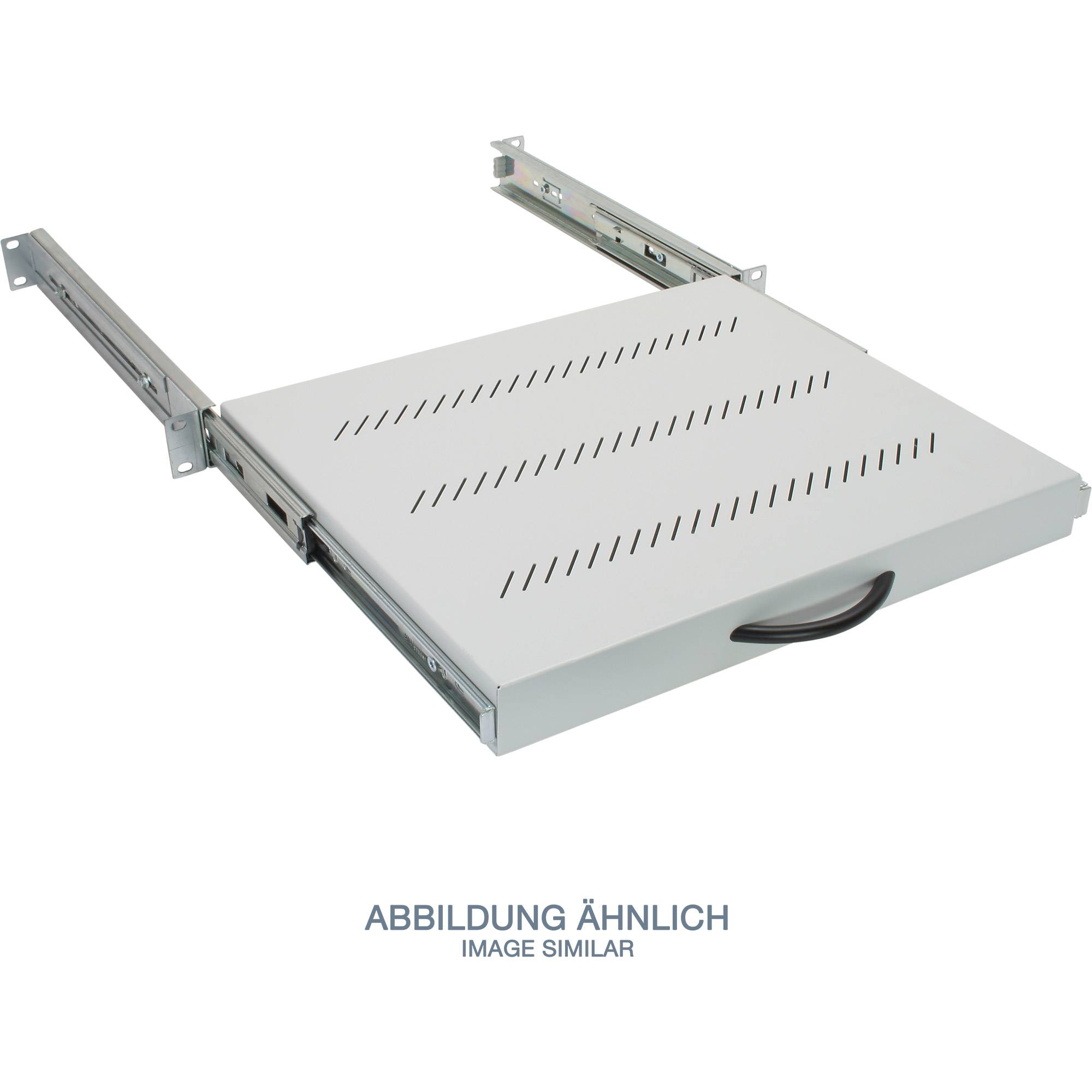 TRITON RAC-UP-X31-A1 - Rack - Regal - RAL 7035 - 1U - 48.3 cm (19") - Ausziehbar