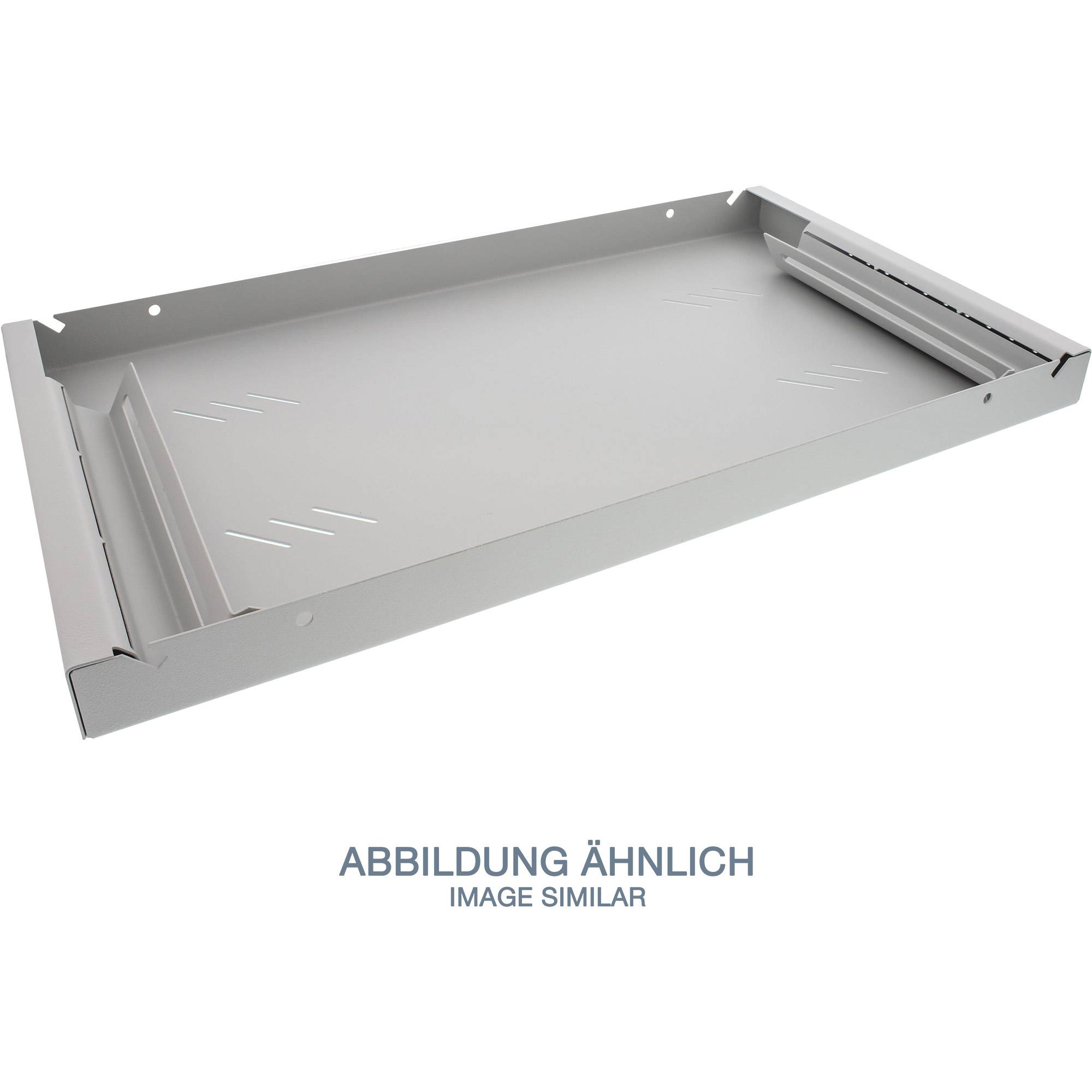 TRITON Rack - Regal - RAL 7035 - 1U - 48.3 cm (19") - Shelf with perforation 1U