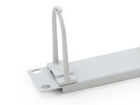 Triton - Rack-Kabelmanagementring (horizontal) - RAL 7035 - 1U - 48.3 cm (19"")