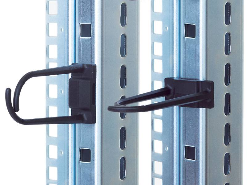 TRITON Kabelmanagementring - Kunststoffbügel für die Kabelführung