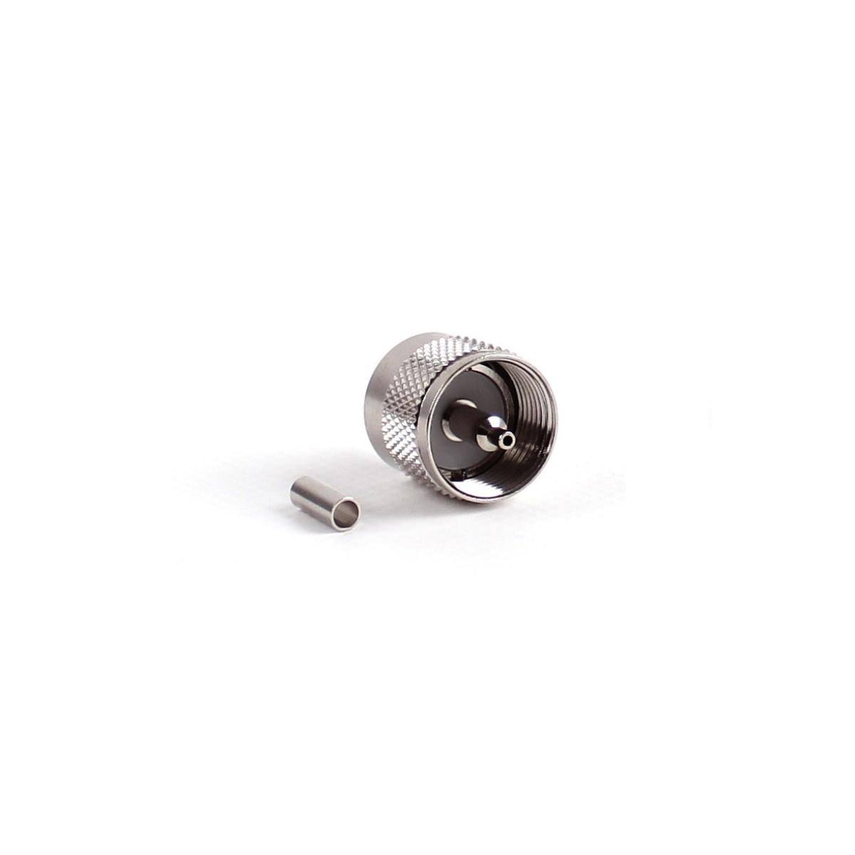UHF-Stecker für RG174 Kabel, Crimp Version
