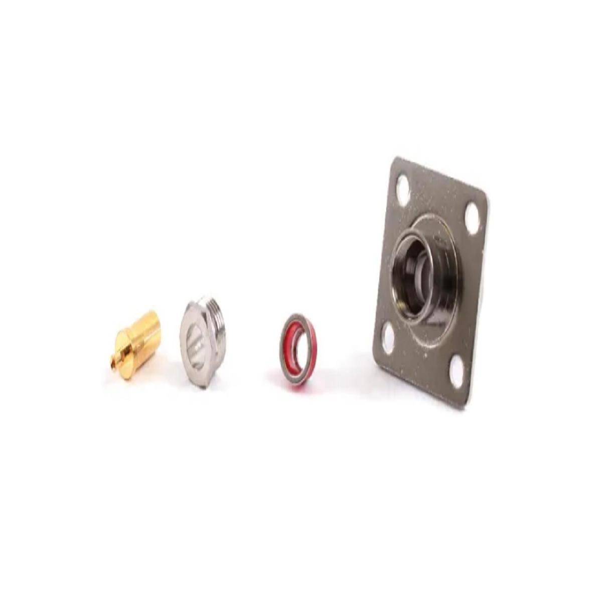 UHF-Buchse, 4-Loch Panel für RG58 Kabel, Klemm-Version