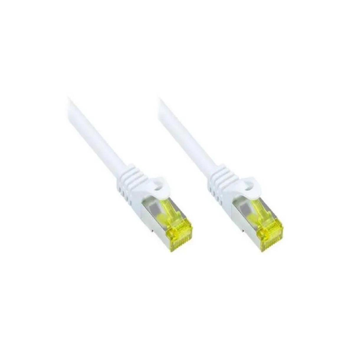 SO-34640 - Patchkabel Cat.6, S/FTP, 7,5m, weiß