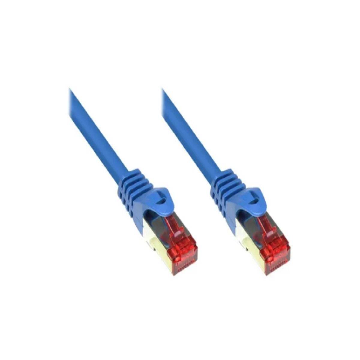 SO-31304 - Patchkabel Cat.6, S/FTP, 10m, blau