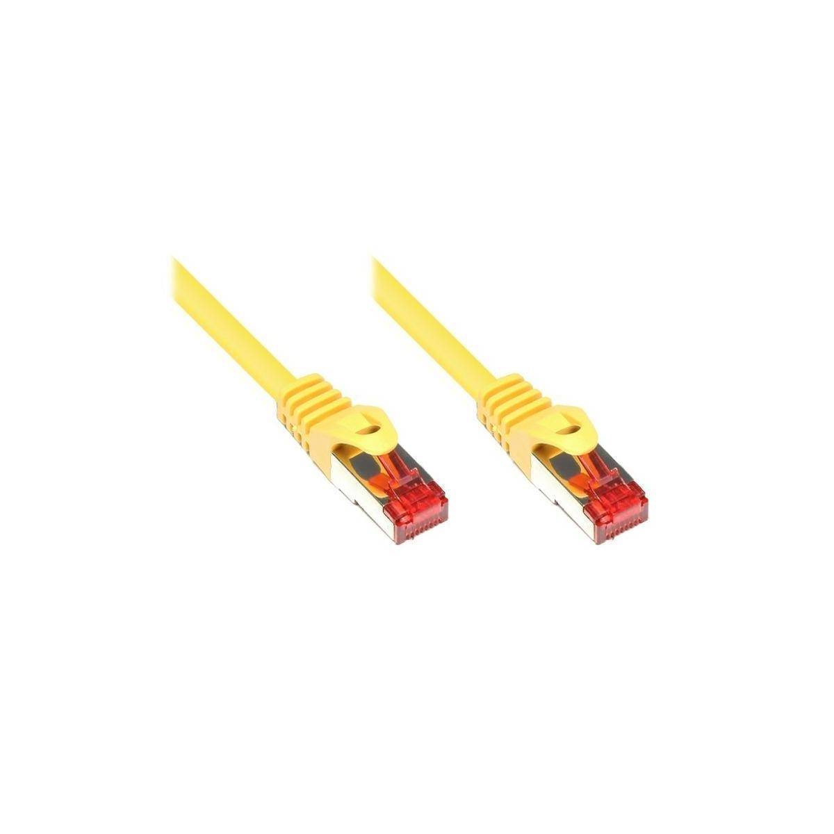 SO-31338 - Patchkabel Cat.6, S/FTP, 20m, gelb
