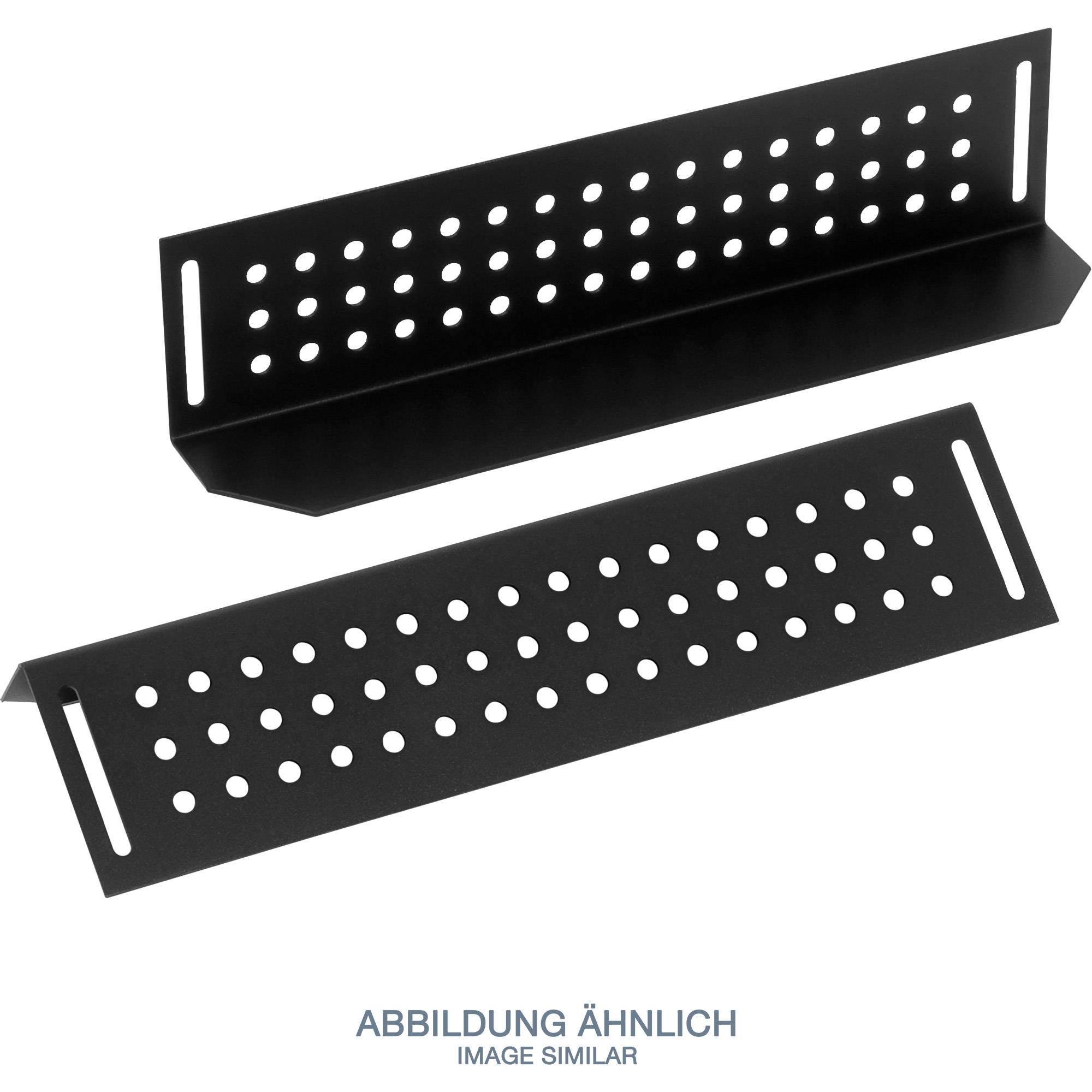 TRITON RAB-NL-X02-X1 - Winkelbefestigungsklammer für Gestell - RAL 9005 (Packung