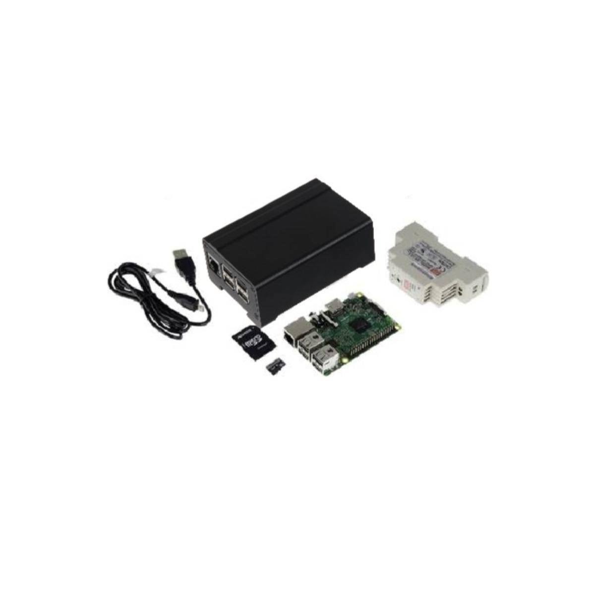 RB-DINRAIL-SET - Raspberry 3B+ DINRail-Set