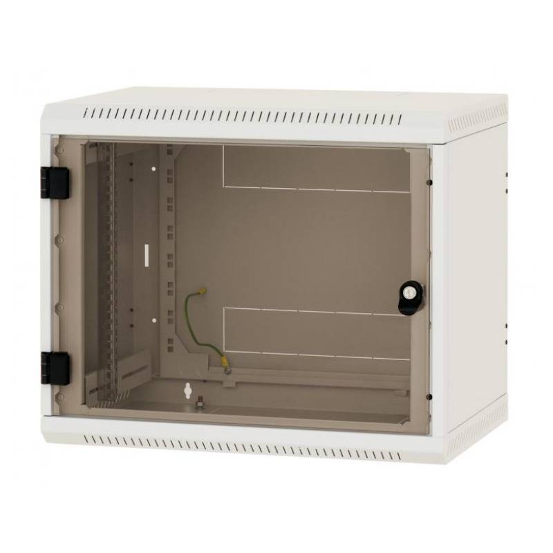 RBA-09-AS6-CAX-A6 - 19" Wandschrank, Belüftungsöffnung, 9 HE, 595 mm Tiefe