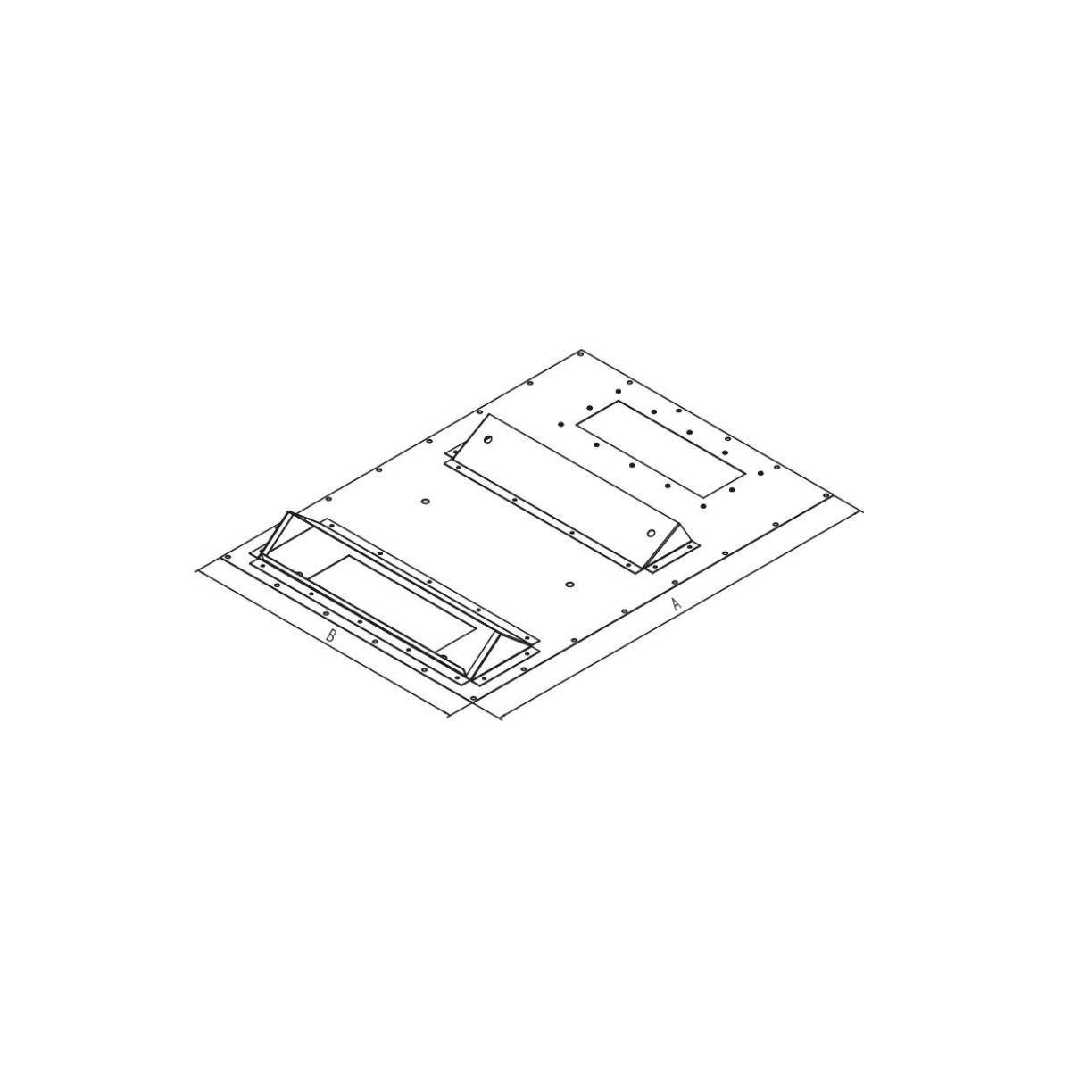 RAC-RV-X61-Y6 - Zusatzblende für Klimaeinheit Typ X1, X2