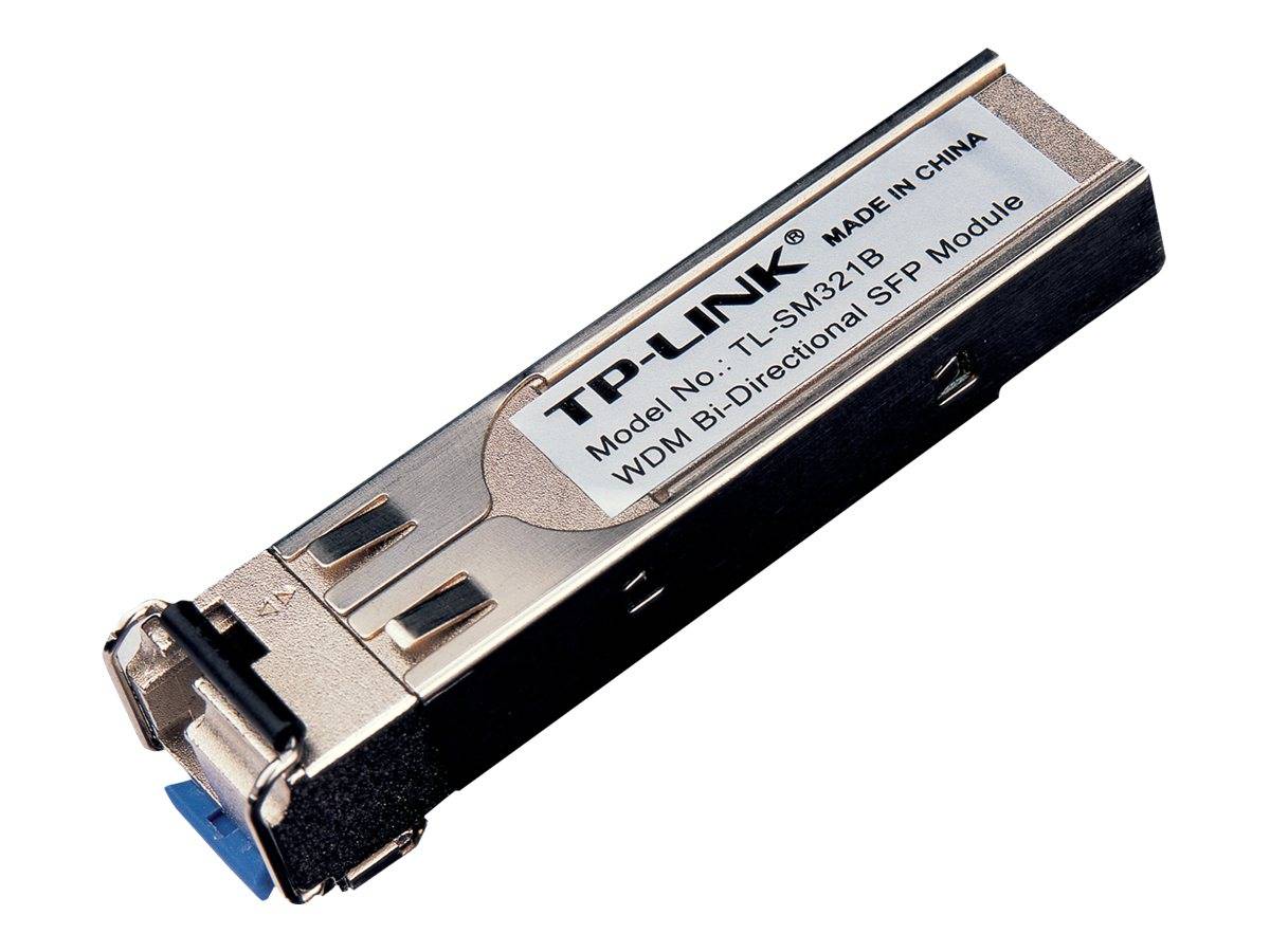 TP-LINK TL-SM321B - SFP (Mini-GBIC)-Transceiver-Modul - GigE - 1000Base-BX - LC/UPC Einzelmodus - bis zu 10 km - 1310 (TX)