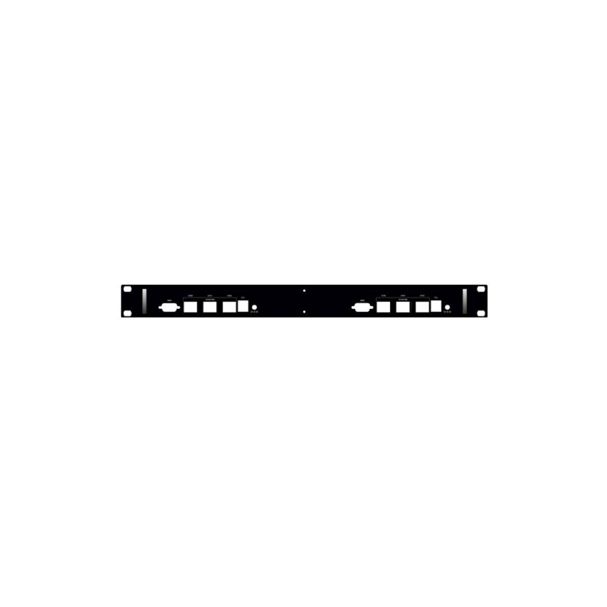 - Dual-Slot-Gehäuseblende für 19" DualRack-Gehäuse (APU1/2/3-Serie)