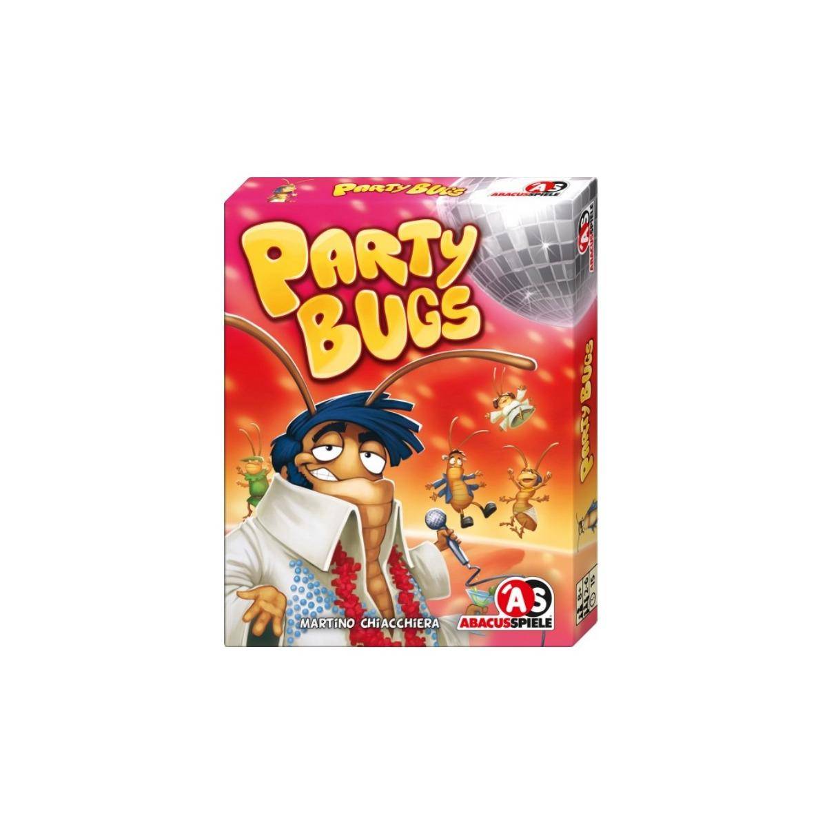 ACUD0090 - Party Bugs, Kartenspiel, 2-6 Spieler, ab 8 Jahren (DE-Ausgabe)