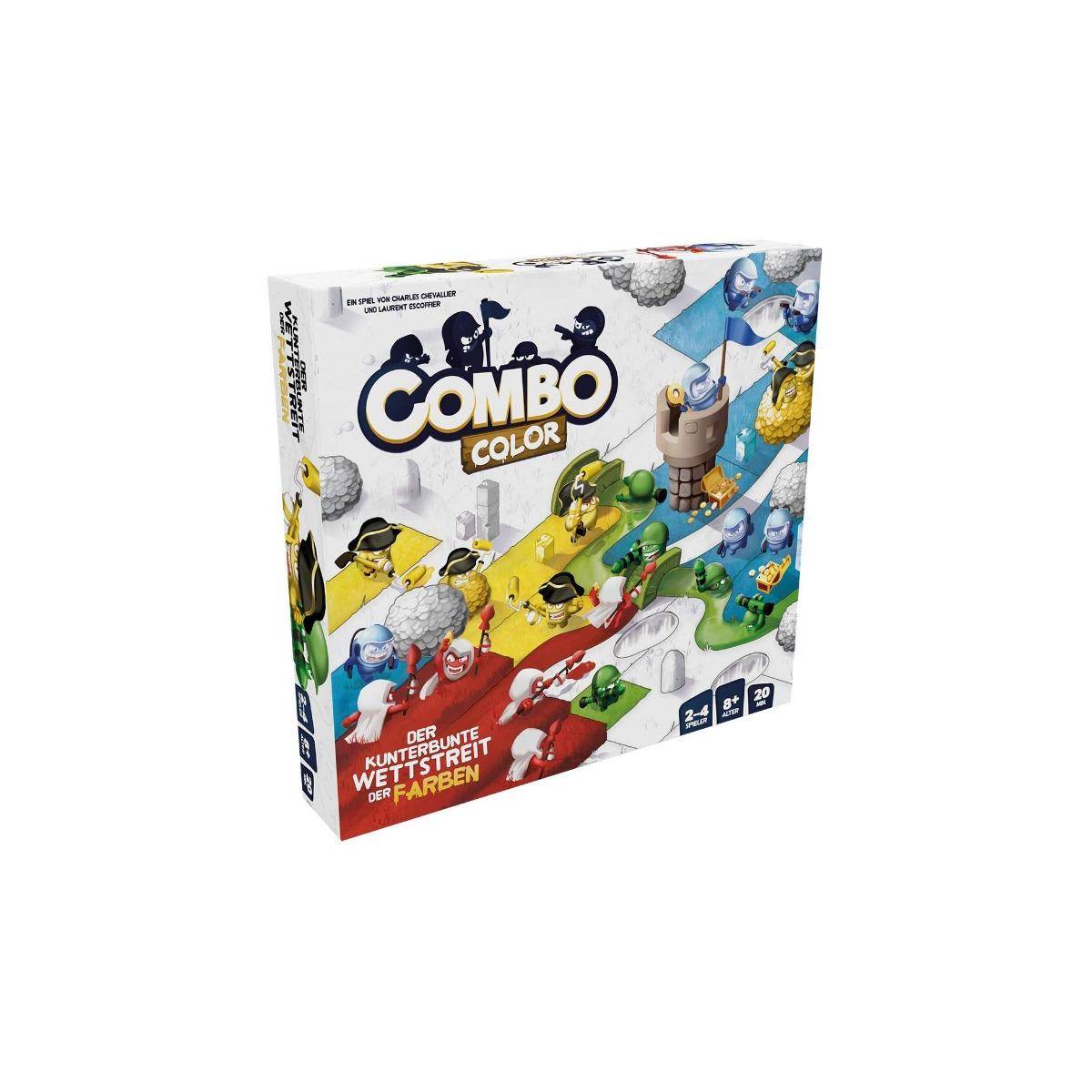 ASMD0040 - Combo Color - Brettspiel, 2-4 Spieler, ab 8 Jahren (DE-Ausgabe)