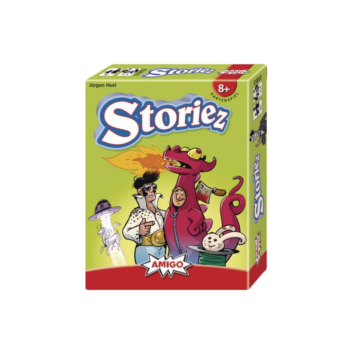 01853 - Storiez, Kartenspiel, für 2-5 Spieler, ab 8 Jahren (DE-Ausgabe)