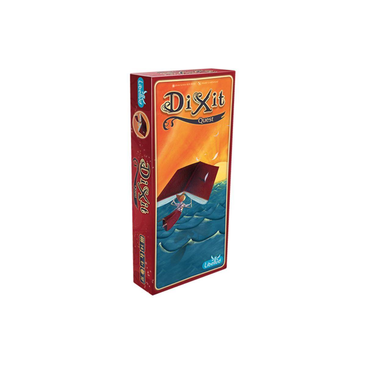 001622 - Dixit 2 - Quest, Erweiterung, Kartenspiel, 3-6 Spieler, ab 8 Jahren (DE-Ausgabe)