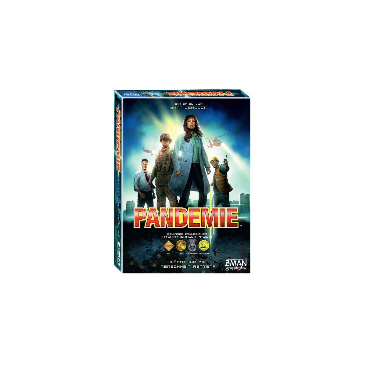 691100 - Pandemic - Grundspiel, Brettspiel, 2-4 Spieler, ab 8 Jahren (DE-Ausgabe)