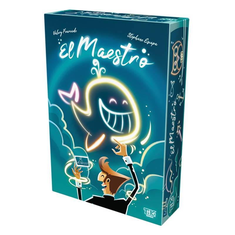 TIKD0001 - El Maestro, Kartenspiel, 3-8 Spieler, ab 8 Jahren (DE-Ausgabe)