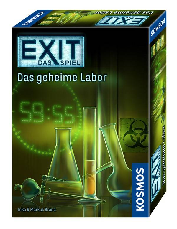 GW42ef EXIT - Das Spiel: Das geheime Labor Neu & OVP