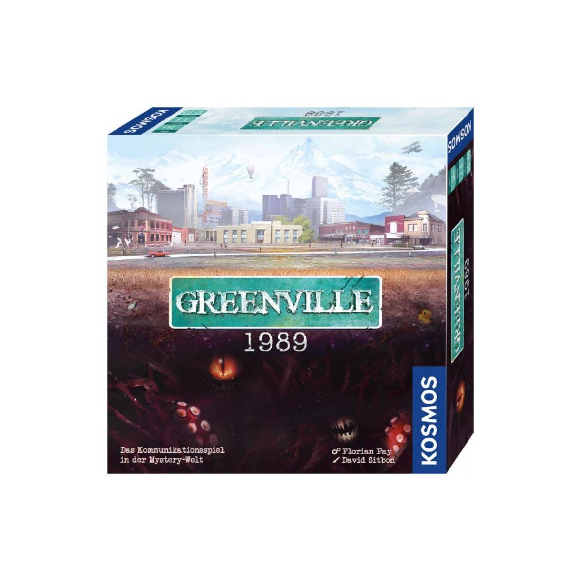 FKS6800390 - Greenville 1989, Brettspiel, 3-6 Spieler, ab 16 Jahren (DE-Ausgabe)