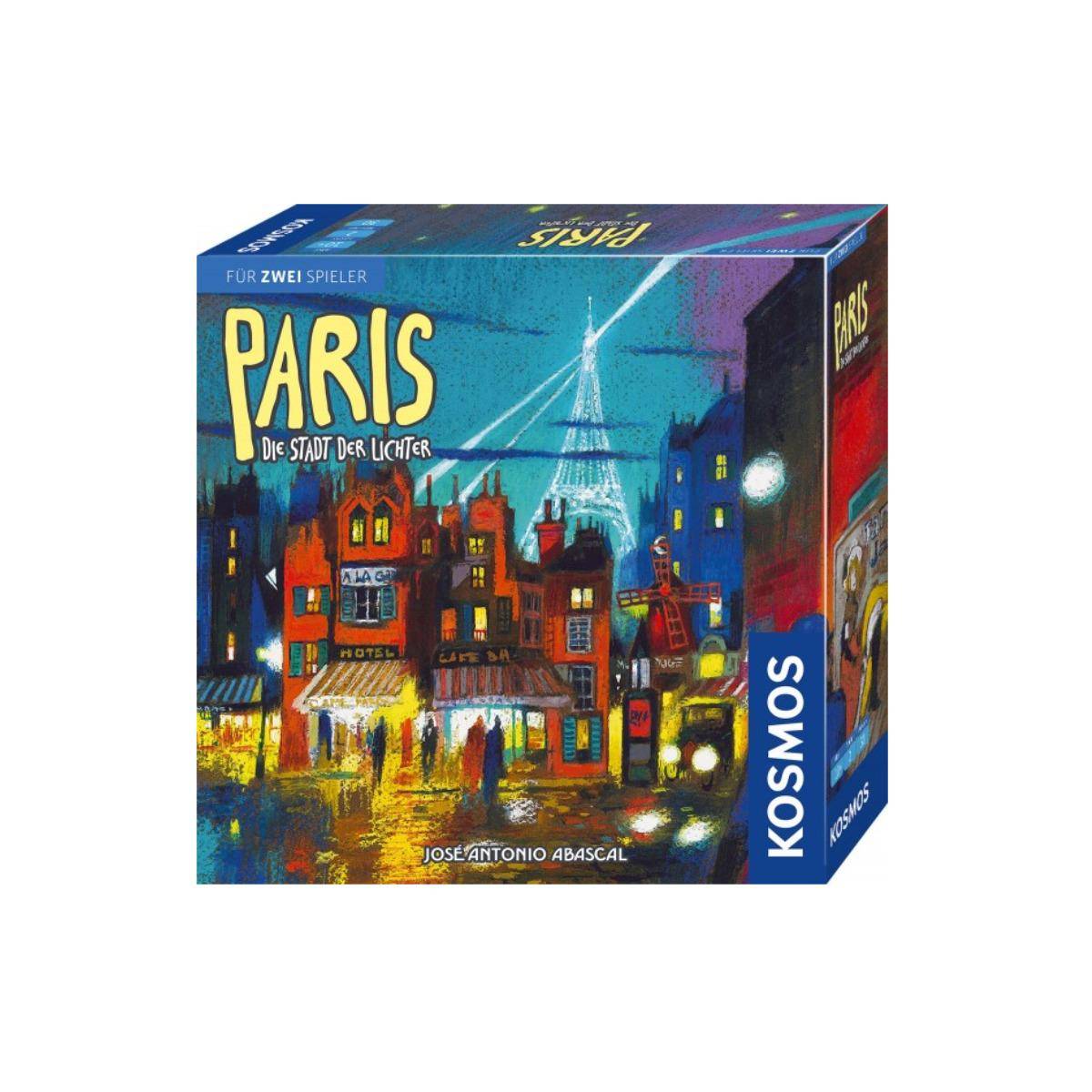 FKS6804420 - Paris - Die Stadt der Lichter, Brettspiel, 2 Spieler, ab 10 Jahren (DE-Ausgabe)
