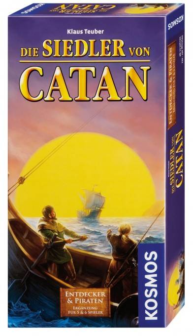 Siedler von Catan: Entdecker & Piraten 5-6 Spieler Neu & OVP