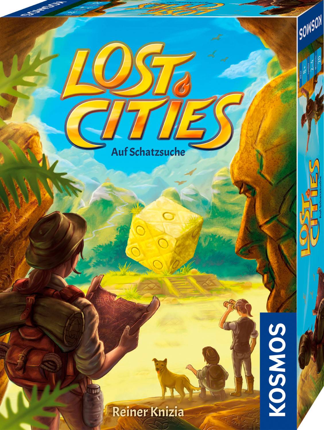 Kosmos 691189 Lost Cities Auf Schatzsuche, Würfelspiel