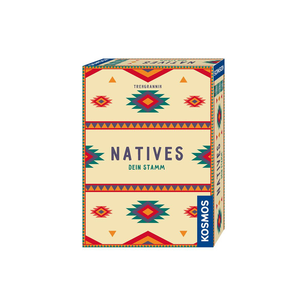 FKS6950330 - Natives, Kartenspiel, 2-4 Spieler, ab 10 Jahre (DE-Ausgabe)