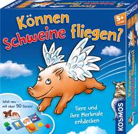 Kosmos Können Schweine fliegen? Brettspiel - Tiere und ihre Merkmale entdecken -
