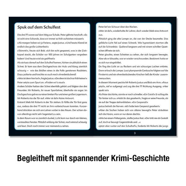 Kosmos 697983 Die drei ??? Kids Spuk auf dem Schulfest,200 Teile Krimi Puzzle