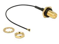 DeLOCK - Antennenkabel - RP-SMA (W) bis MHF4 (M)