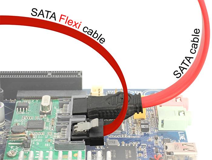 DeLOCK FLEXI - SATA-Kabel - Serial ATA 150/300/600 - SATA (W)