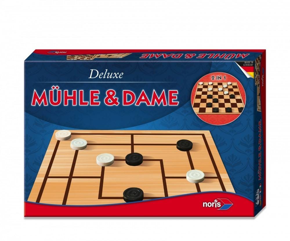 Deluxe: Mühle & Dame Neu & OVP