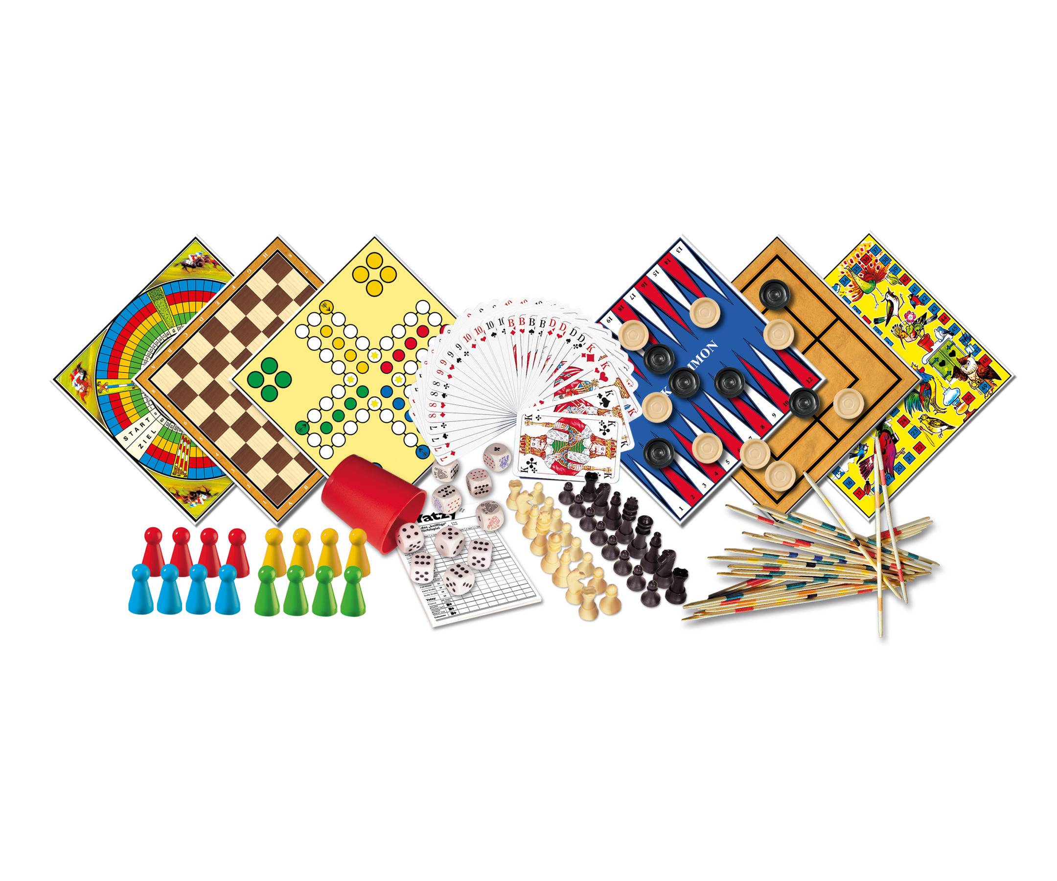 Noris Spiele Noris 606111688 Spieleklassiker 400 Spielmöglichkeiten,Spielesammlung