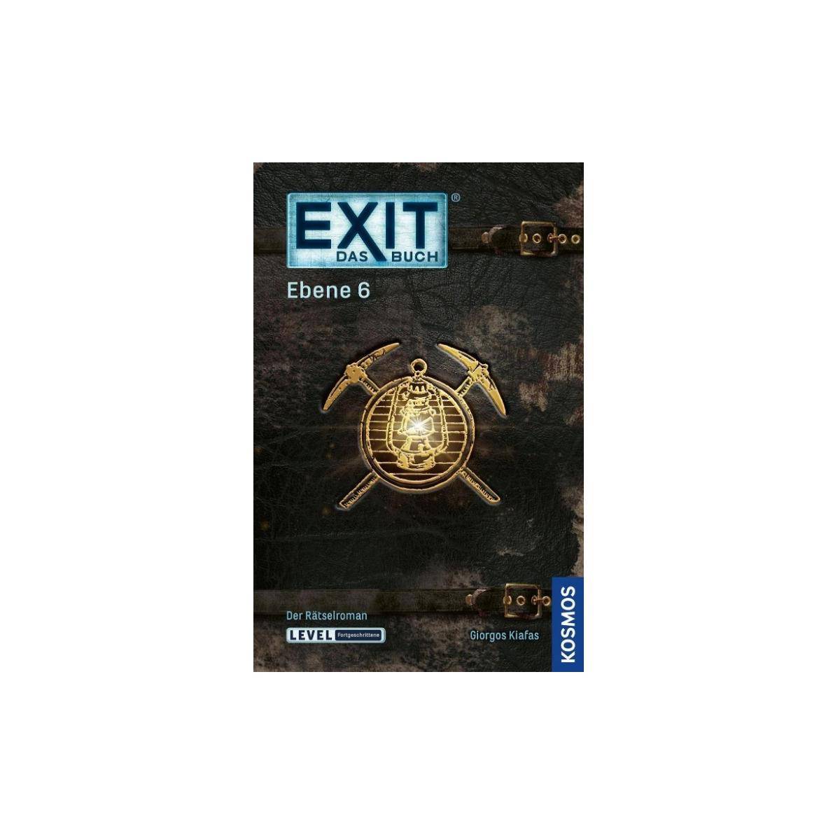 FKS1714170 - EXIT - Ebene 6, Taschenbuch, 40+ Rätsel (DE-Ausgabe)