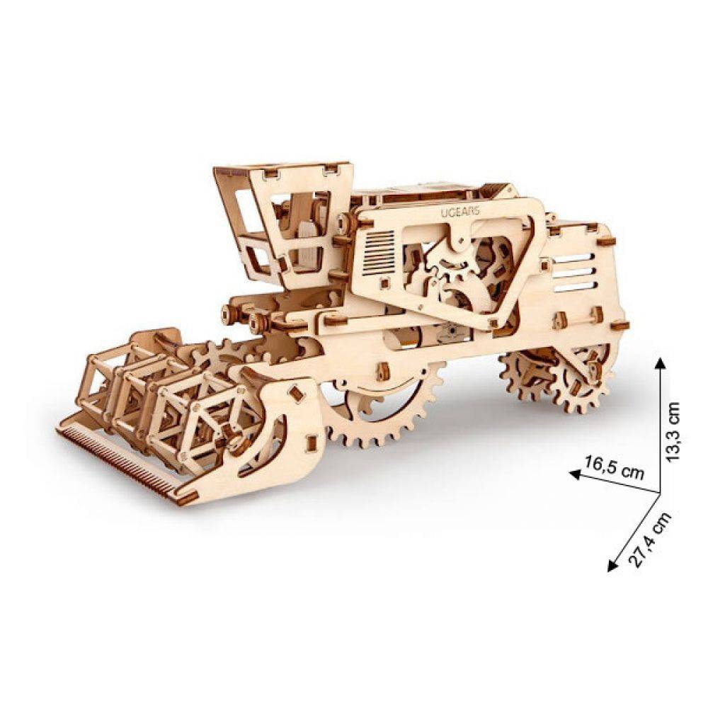 Ugears - Holz Modellbau Combine Harvester Mähdrescher 154 Teile