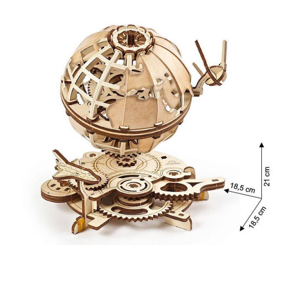 Ugears - Holz Modellbau Globus 184 Teile