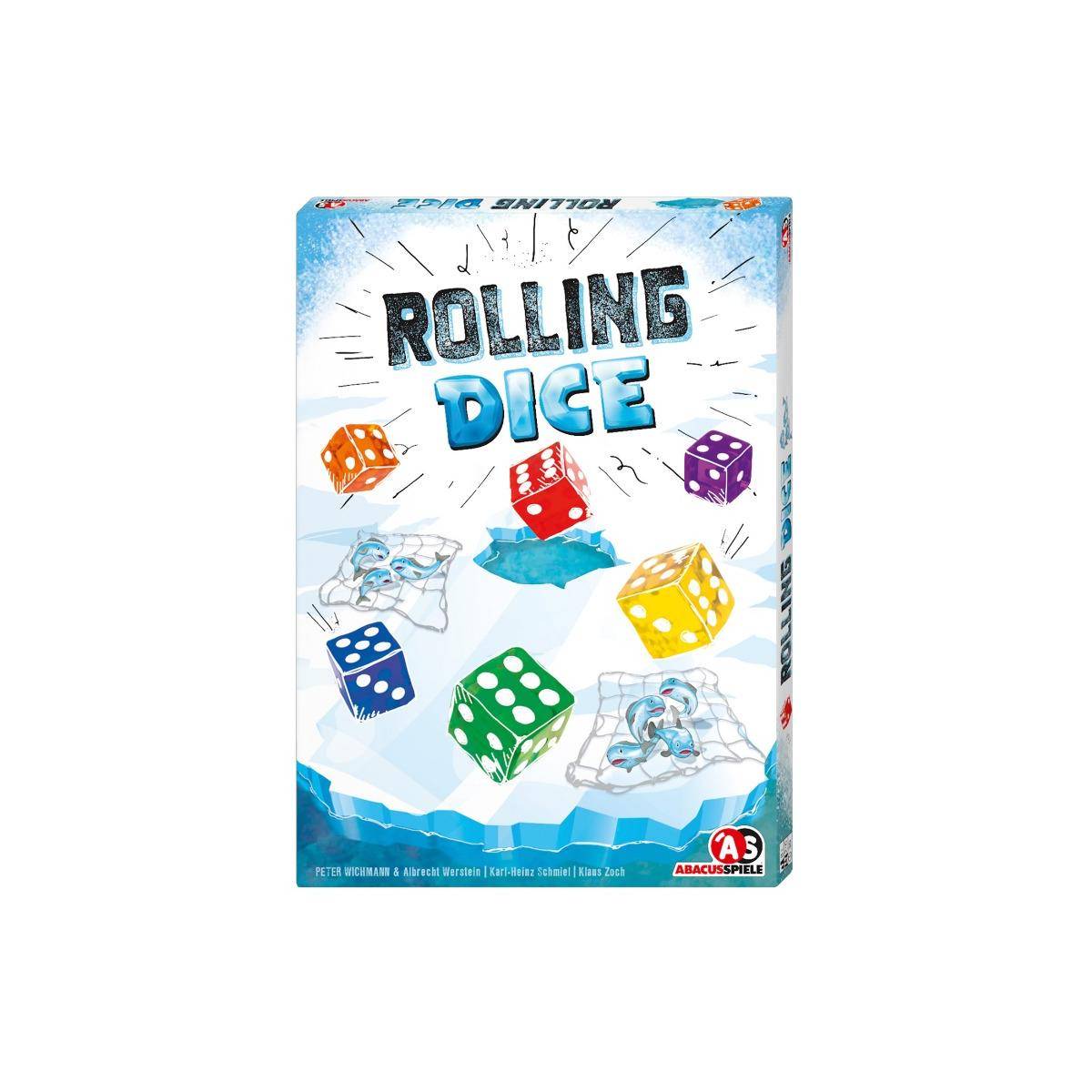 ACUD0093 - Rolling Dice, Brett-/ Würfelspiel, für 2-6 Spieler, ab 10 Jahren