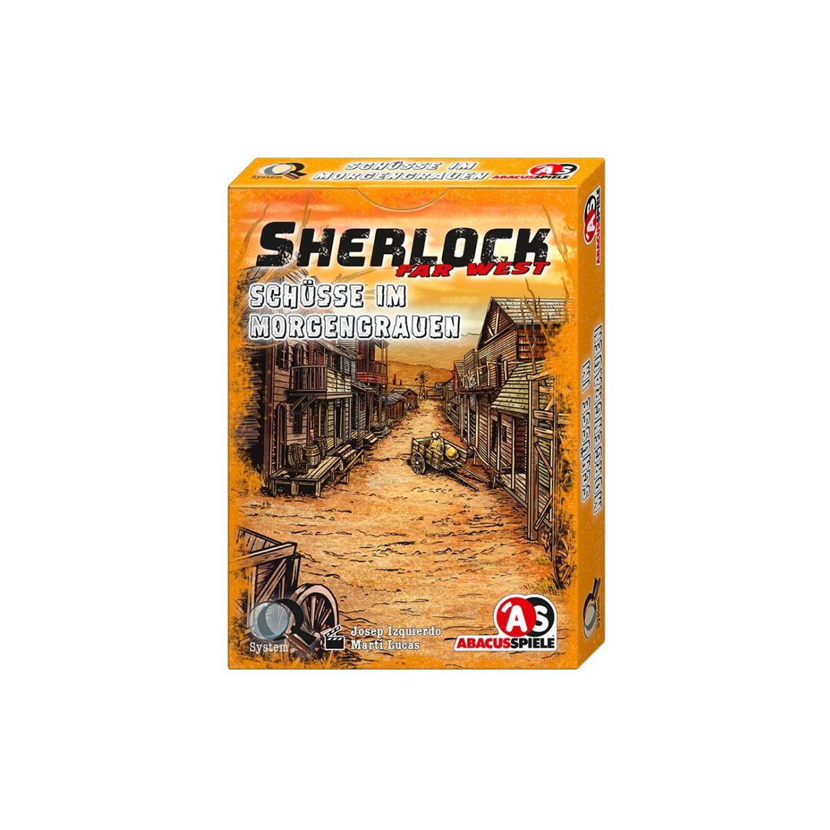ACUD0112 - Sherlock Far West - Schüsse im Morgengrauen, 1-8 Spieler, ab 12 Jahren (DE-Ausgabe)
