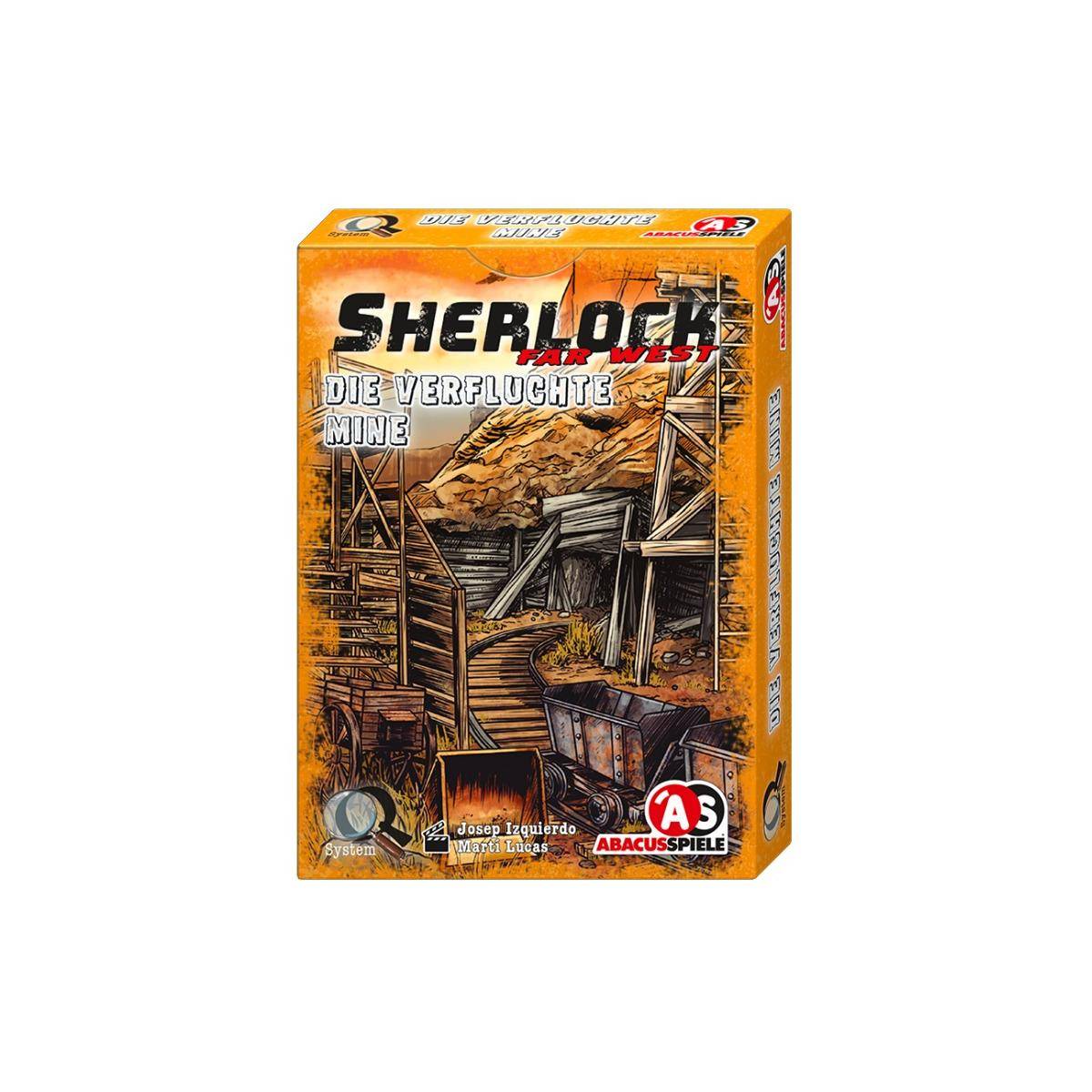 ACUD0111 - Sherlock Far West - Die verfluchte Mine, 1-8 Spieler, ab 12 Jahren (DE-Ausgabe)