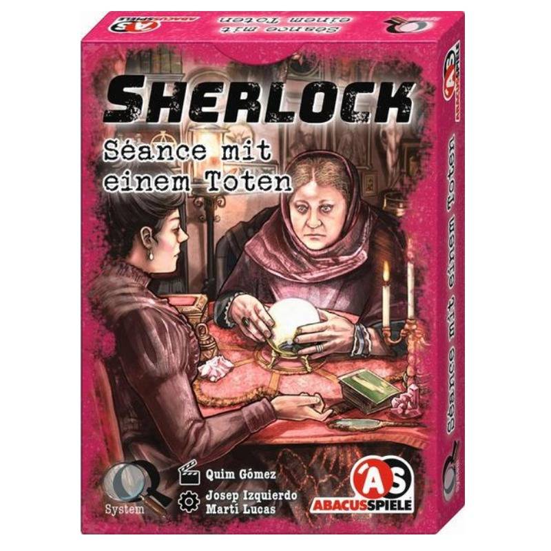 ABA48211 - Sherlock Séance mit einem Toten, Kartenspiel, 1-8 Spieler, ab 12 Jahren (DE-Ausgabe)