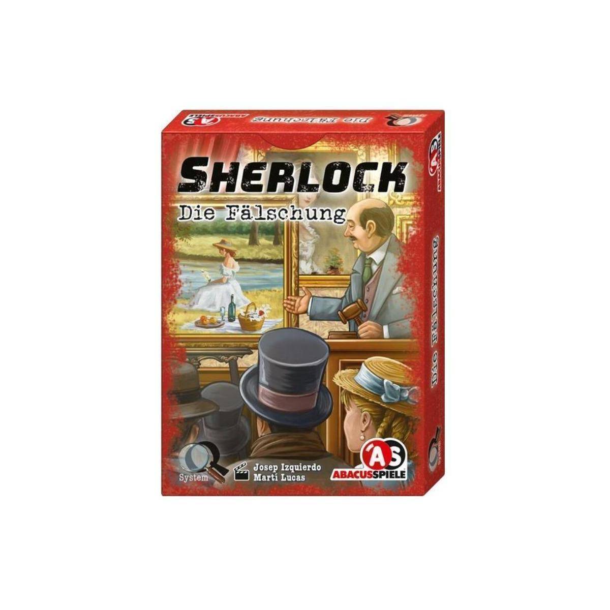 ACUD0103 - Sherlock - Die Fälschung, Kartenspiel, 1-8 Spieler, ab 12 Jahren (DE-Ausgabe)