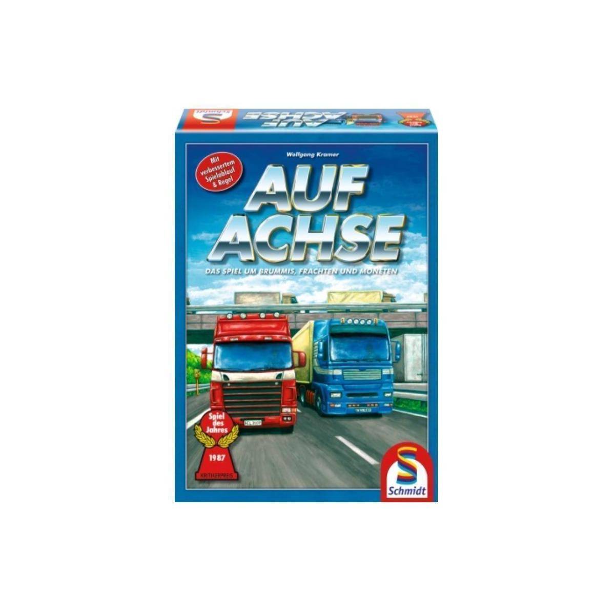 SSP49090 - Auf Achse - Brettspiel, 2-6 Spieler, ab 8 Jahren (DE-Ausgabe)