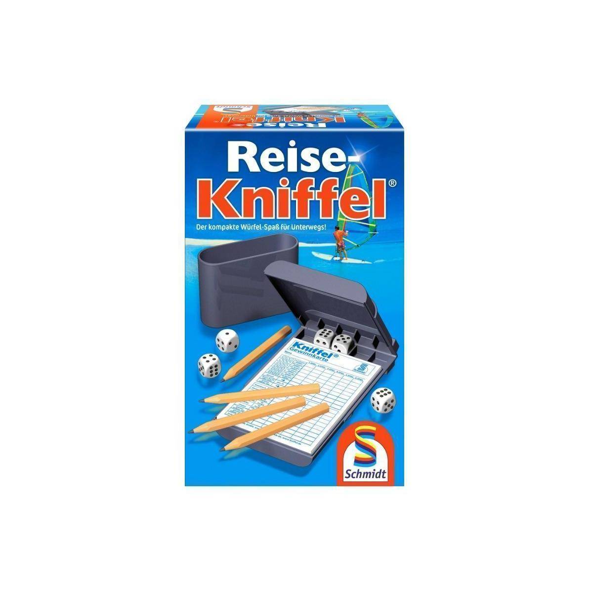 SSP49091 - Reise-Kniffel - Würfelspiel, für 2-8 Spieler, ab 8 Jahren