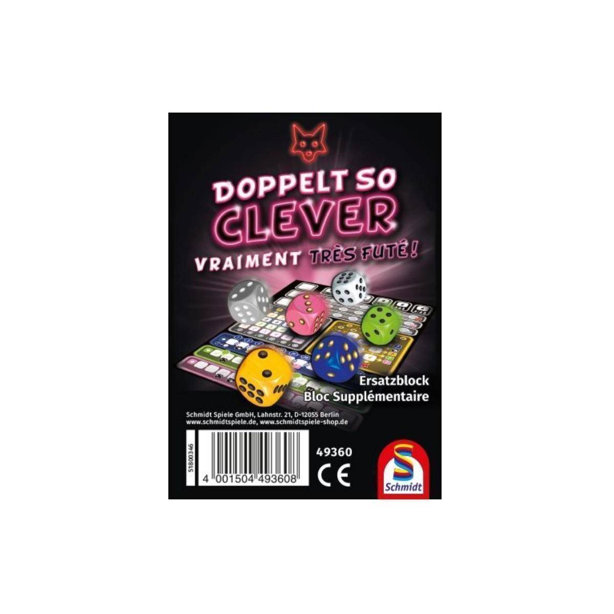 SSP49360 - Doppelt so clever - Ersatzblock (DE-Ausgabe)