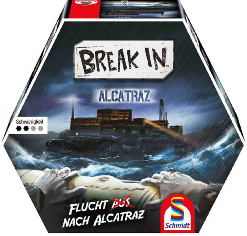 Schmidt Spiele 49381 Break In - Alcatraz, Familienspiel