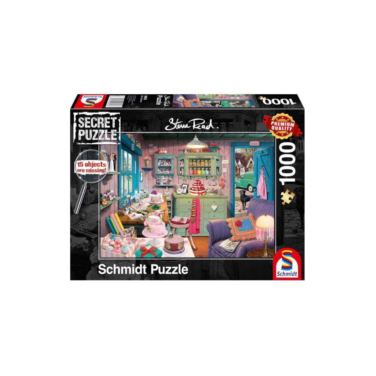 SSP59653 - Großmutters Stube - 1000 Teile Secret-Puzzle