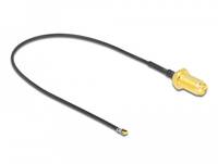 Delock - Antennenkabel - SMA (W) Bulkhead zu MHF 4L LK (M)