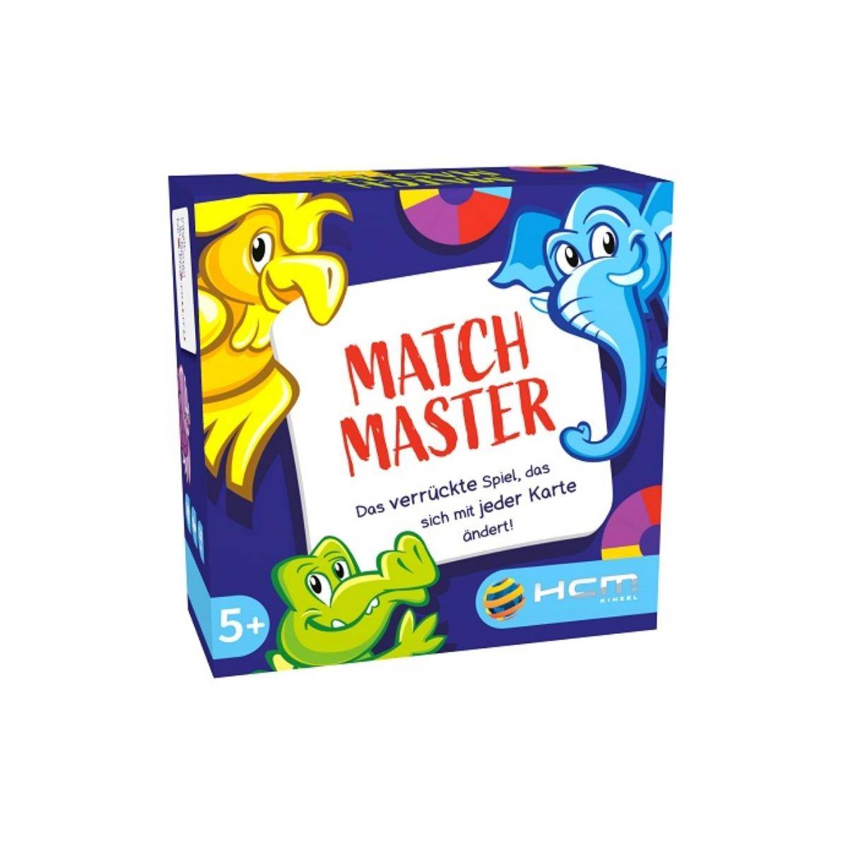 HCM55163 - Match Master - Kartenspiel, 2-6 Spieler, ab 5 Jahren (DE-Ausgabe)